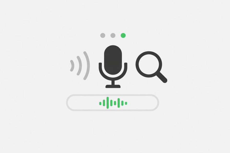 Wyszukiwanie przy pomocy głosu