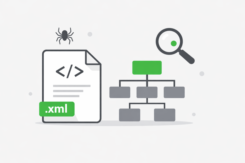 Plik XML zawierający strukturę witryny