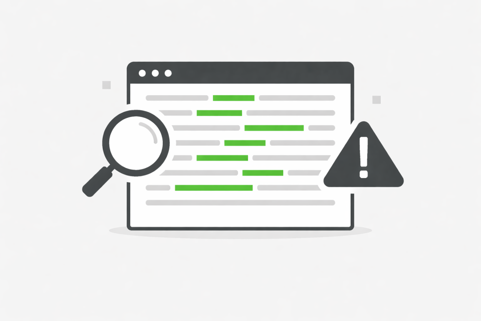 Nadużywanie słów kluczowych w tekście