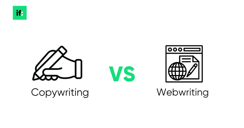 Copywriting vs webwriting