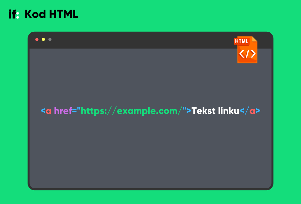 Kod HTML znacznika A HREF