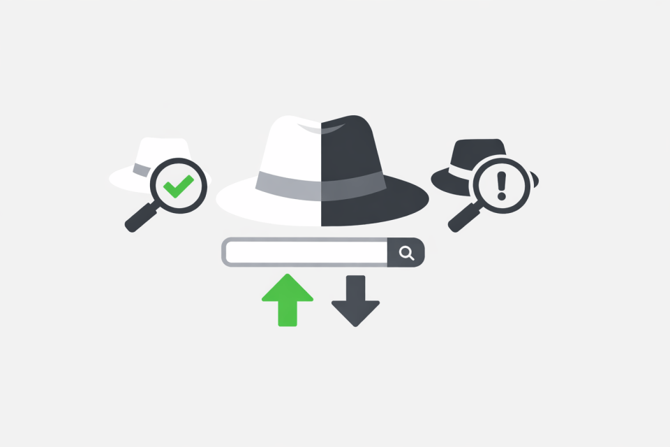 SEO "szarego kapelusza". Granica pomiędzy tym co wolno, a czego nie powinno się robić.