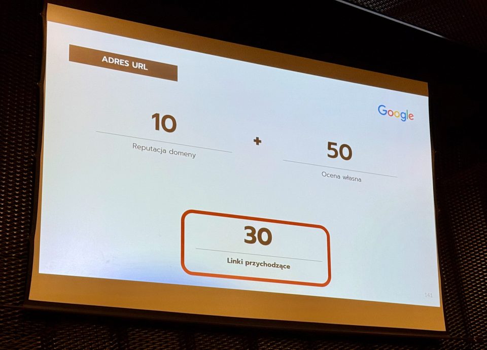 Przepływ wewnętrznego PageRank
